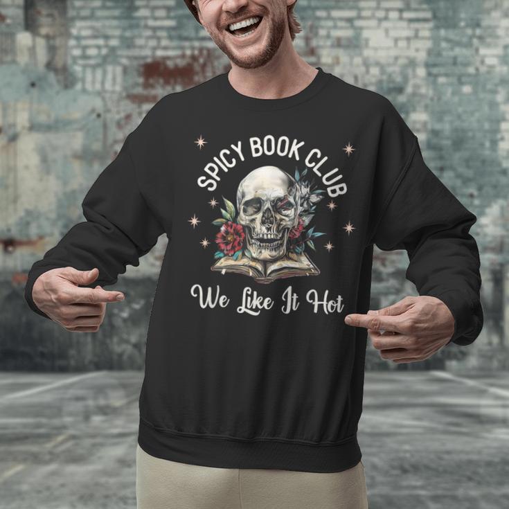 Dark Romance Lover Spicy Book Club Bookish Merch Morally Unisex Sweatshirt