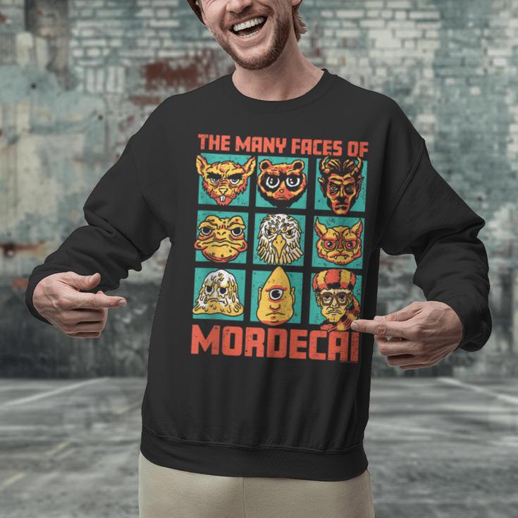 DCC Many Faces Of Mordecai Grid Gamer Series Book Unisex Sweatshirt