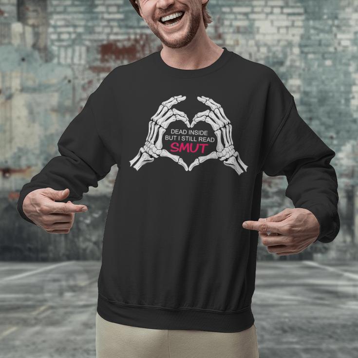 Dead Inside But I Still Read Romance Smut Book Lovers Unisex Sweatshirt
