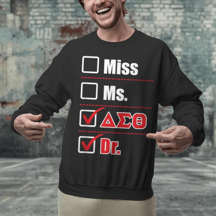 Delta Sigma Theta Sorority Delta Doctor Graduation Unisex Sweatshirt