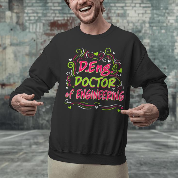 DEng Doctor Of Engineering Doctorate Graduation Unisex Sweatshirt