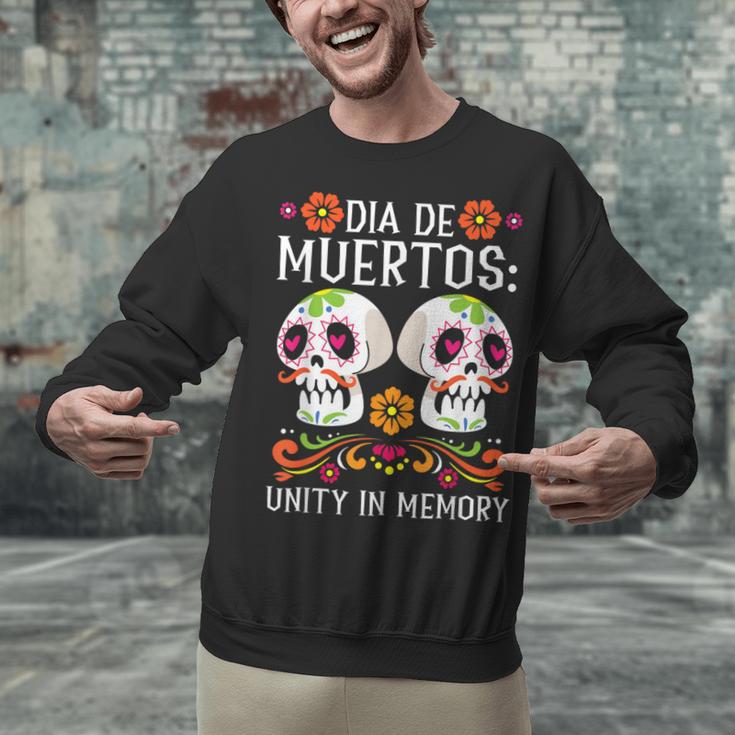 Dia De Los Muertos Unity In Memory Unisex Sweatshirt