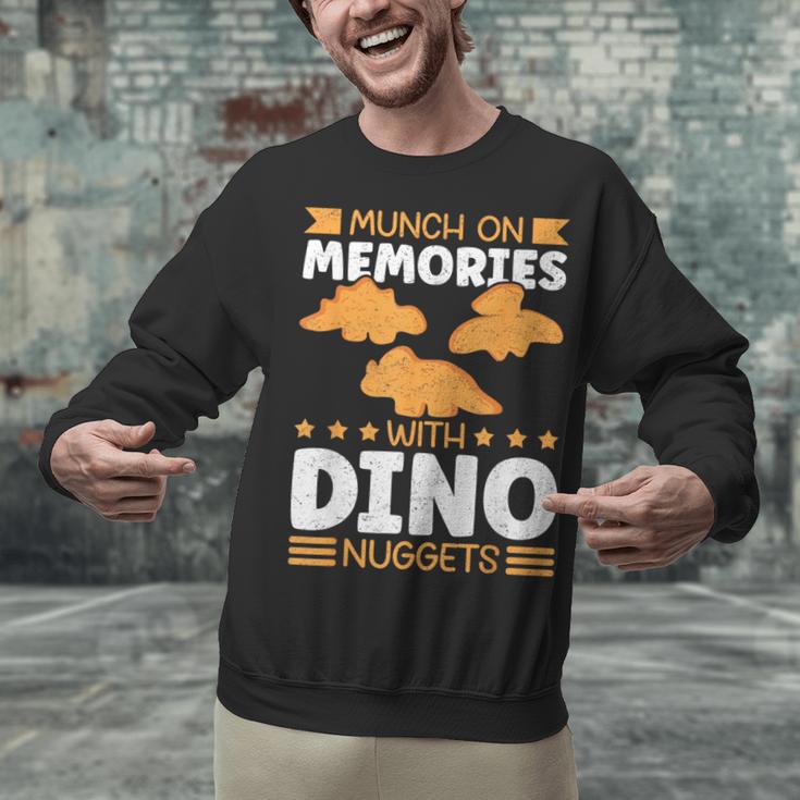Dino Nuggets Chicken Snack Memory Bite Unisex Sweatshirt Dino Nuggets Chicken Snack Memory Bite Unisex Sweatshirt