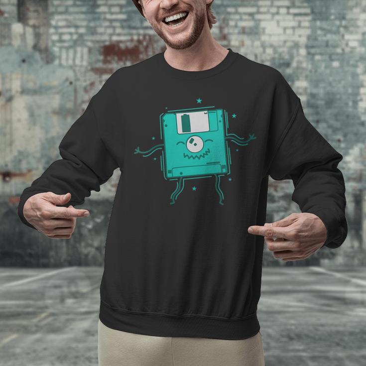 Diskette Dances Retrospec Memory Module Data Carrier Unisex Sweatshirt Diskette Dances Retrospec Memory Module Data Carrier Unisex Sweatshirt