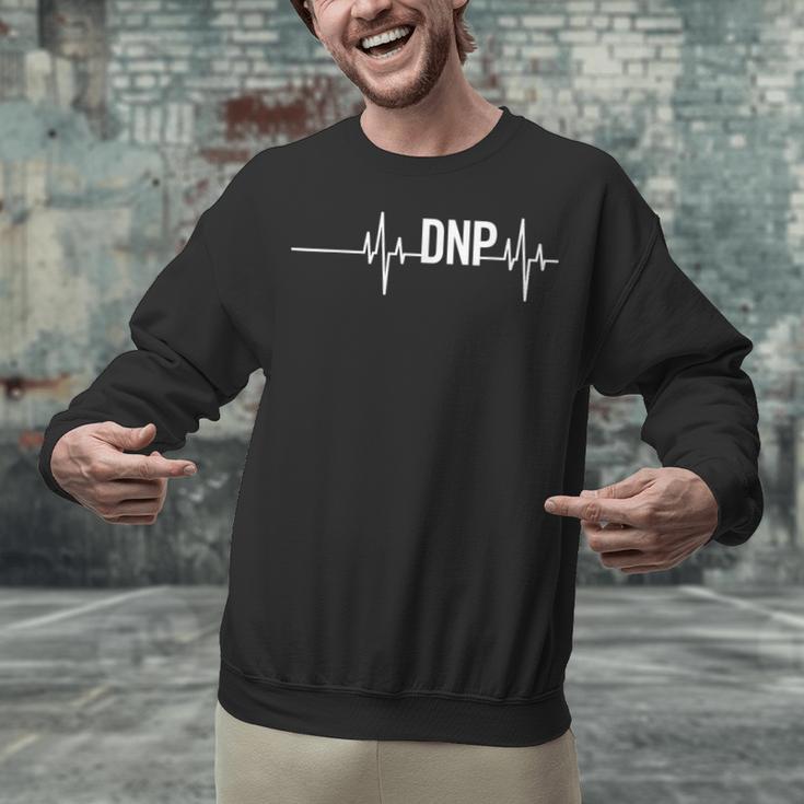 Doctor Of Nursing Practice Graduation DNP Heartbeat Unisex Sweatshirt