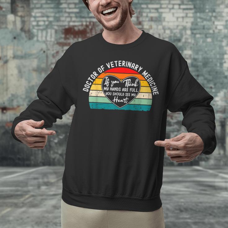 Doctor Of Veterinary Medicine DVM Graduation Appreciation Unisex Sweatshirt