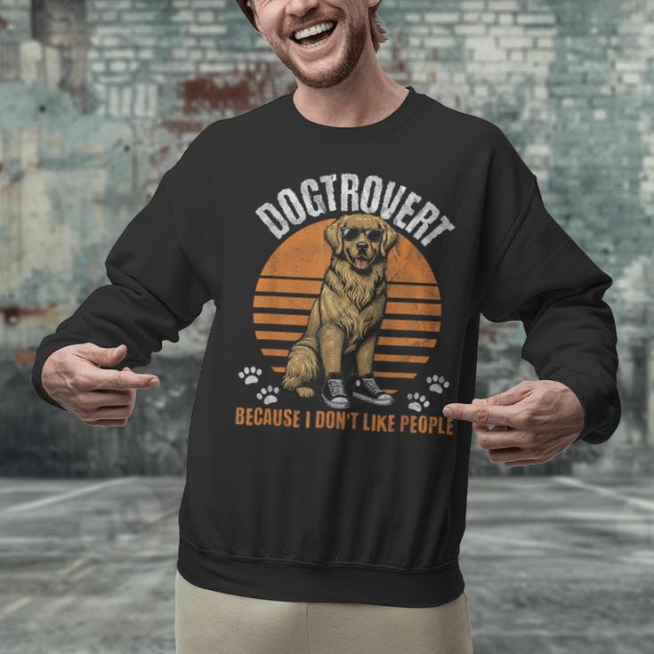 Dogtrovert Definition For Introvert Dog Lovers Unisex Sweatshirt Dogtrovert Definition For Introvert Dog Lovers Unisex Sweatshirt
