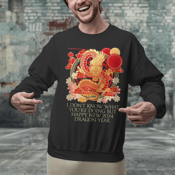 I Dont Know What Youre Doing Chinese New Year Introvert Unisex Sweatshirt