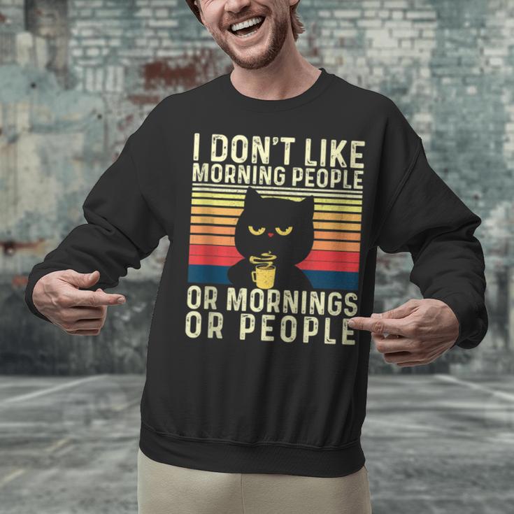 I Don't Like Morning People Introvert Introverted Antisocial Unisex Sweatshirt I Don't Like Morning People Introvert Introverted Antisocial Unisex Sweatshirt