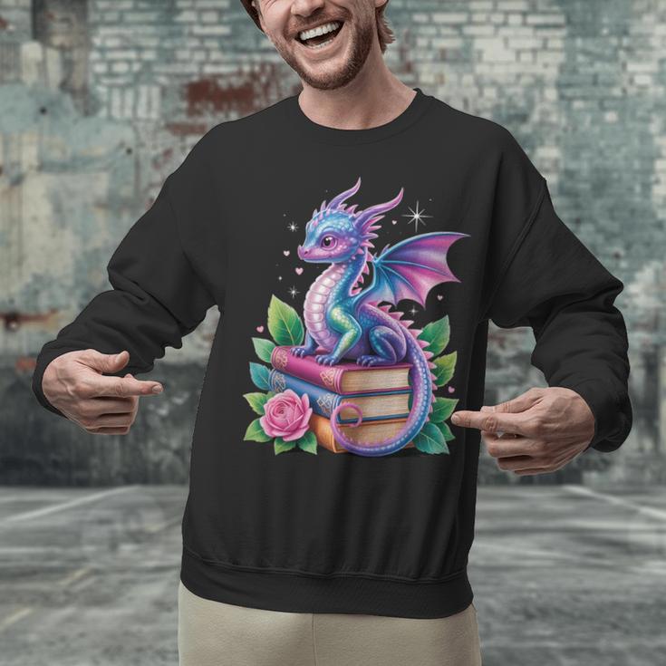 Dragon Book Fantasy Reading Unisex Sweatshirt