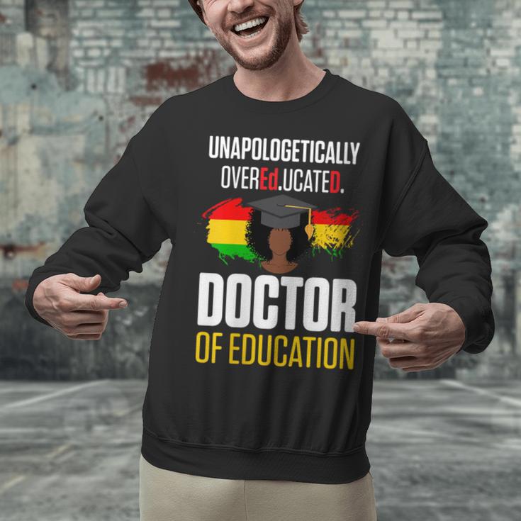 EdD Doctor Of Education Educated Doctorate Graduation Unisex Sweatshirt