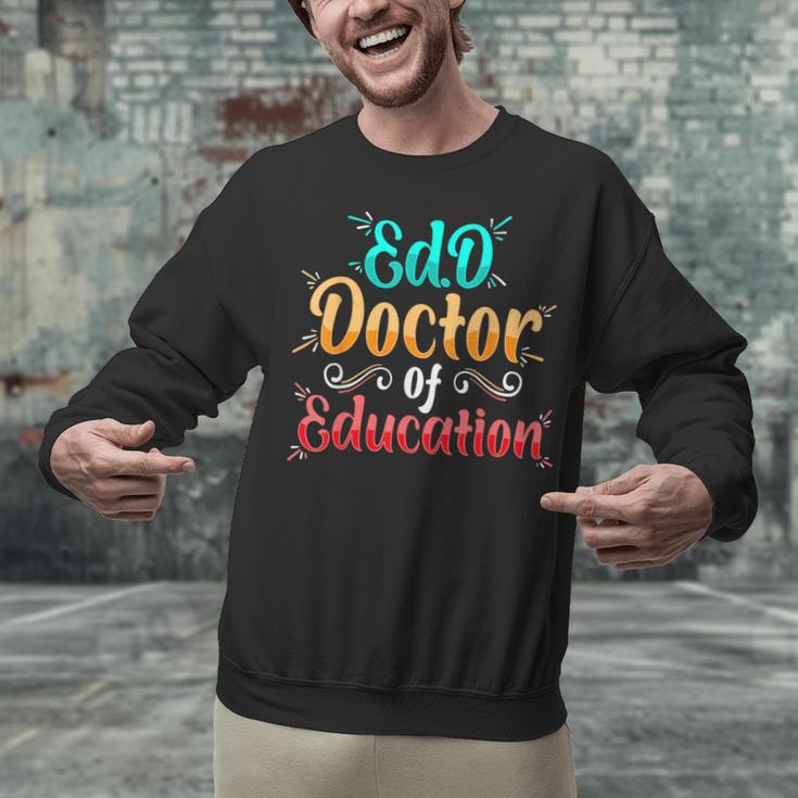 EdD Doctor Of Education Inspiring Doctorate Graduation Unisex Sweatshirt