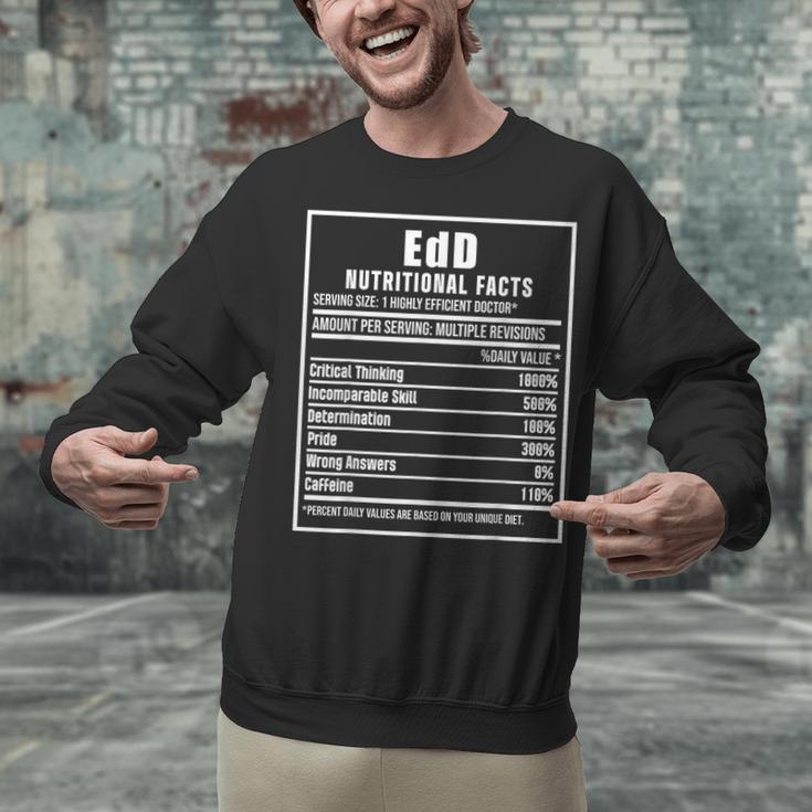 EdD Doctor Of Education Nutrition Doctorate Graduation Unisex Sweatshirt