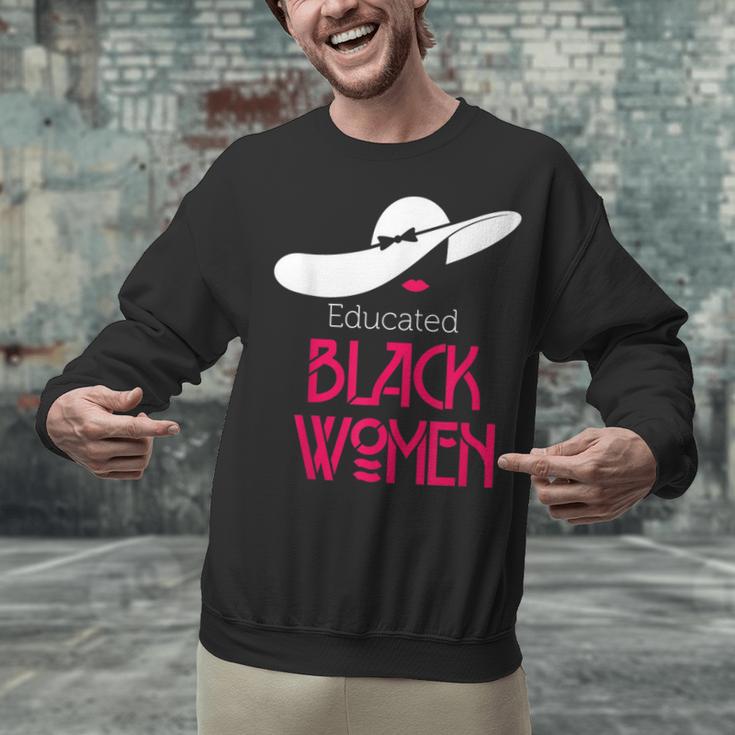 Educated Women Graduation Shirt Unisex Sweatshirt
