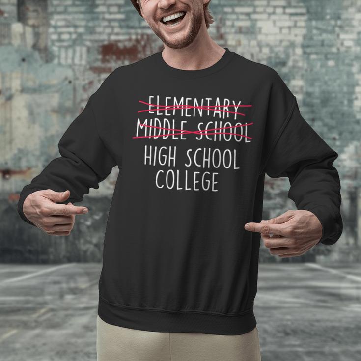 Elementary Middle School High School College Graduation Unisex Sweatshirt