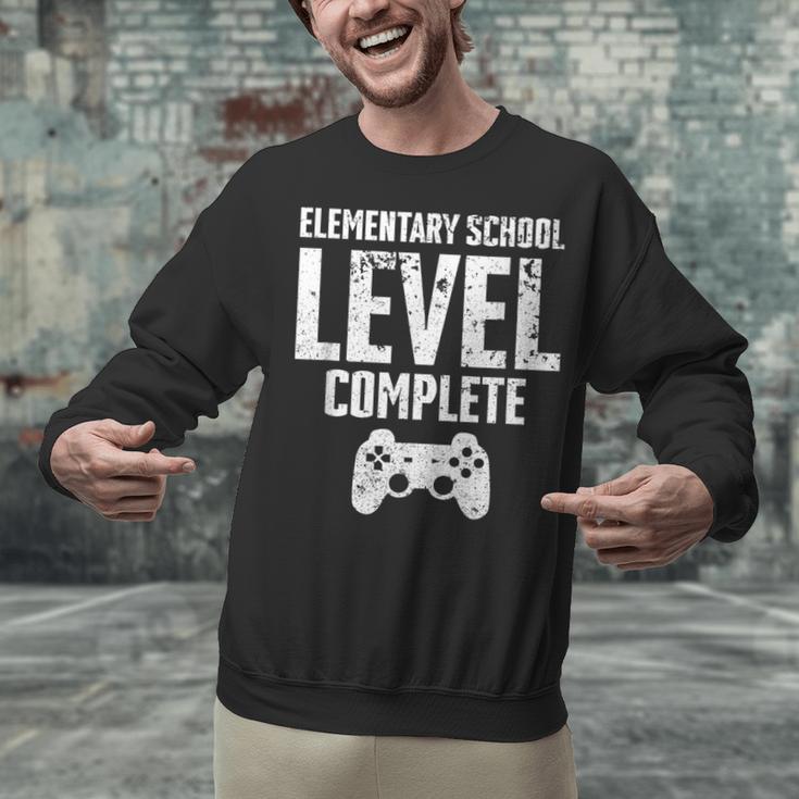 Elementary School Level Complete Gamer Graduate Graduation Unisex Sweatshirt