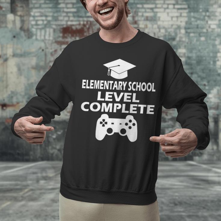 Elementary School Level Complete Gamer Graduation Day 2024 Unisex Sweatshirt