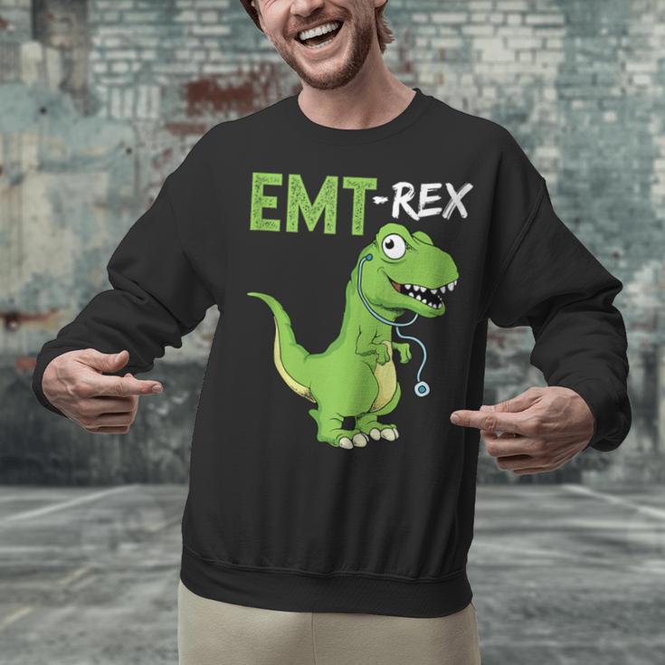 EMT Rex Paramedic Graduation Firefighter Unisex Sweatshirt