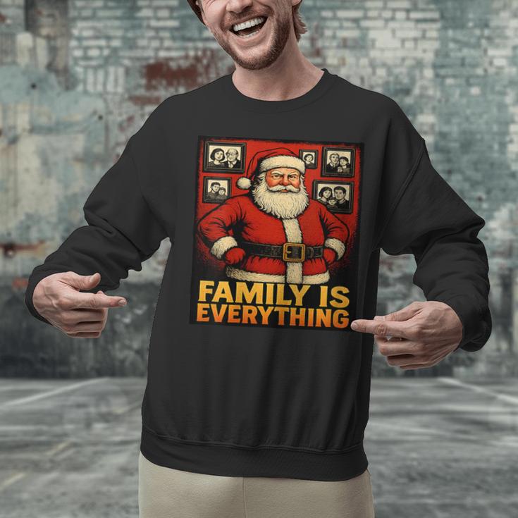 Family Christmas Retro Santa Holiday Nostalgia Vibes Unisex Sweatshirt Family Christmas Retro Santa Holiday Nostalgia Vibes Unisex Sweatshirt