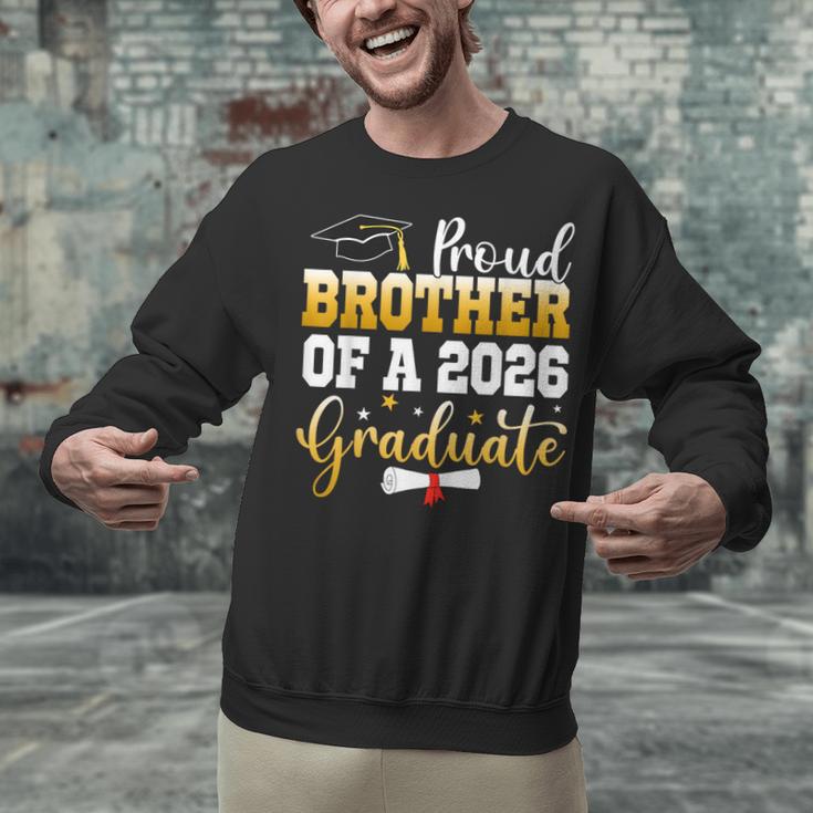 Family Graduation Party Proud Brother Of A 2026 Graduate Unisex Sweatshirt