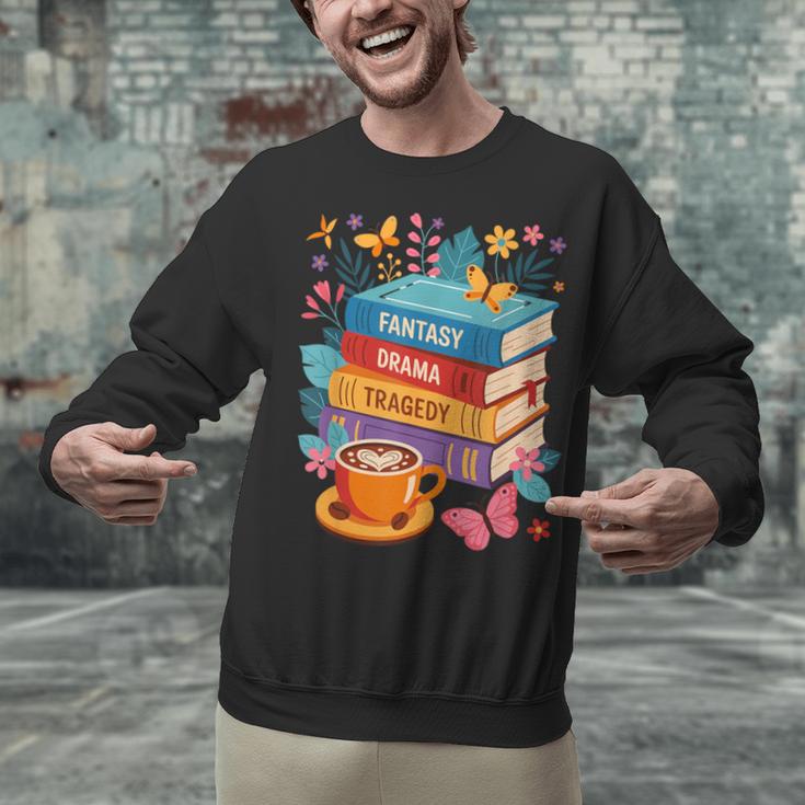 Fantasy Drama Tragedy Books Subtle Anti-Trump Unisex Sweatshirt