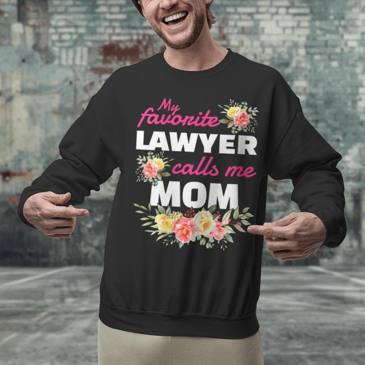 My Favorite Lawyer Calls Me Mom Graduation Unisex Sweatshirt