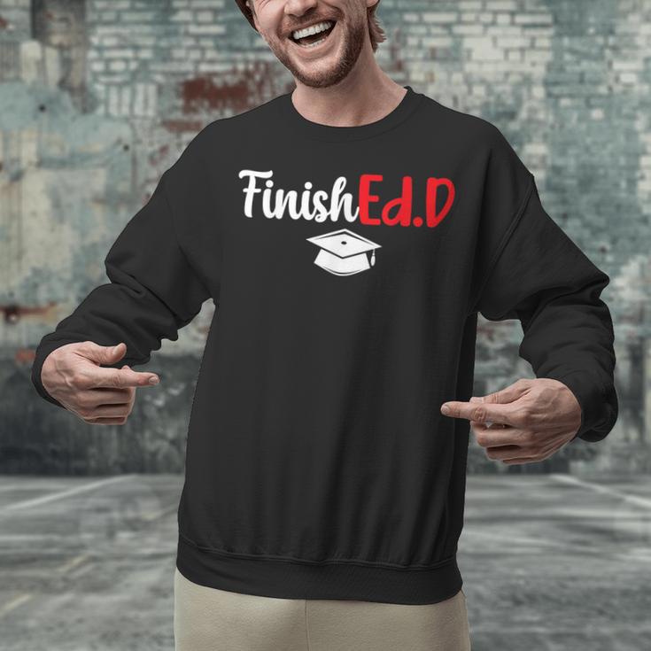 FinishEdD Doctor Of Education Graduate EdD Graduation Unisex Sweatshirt