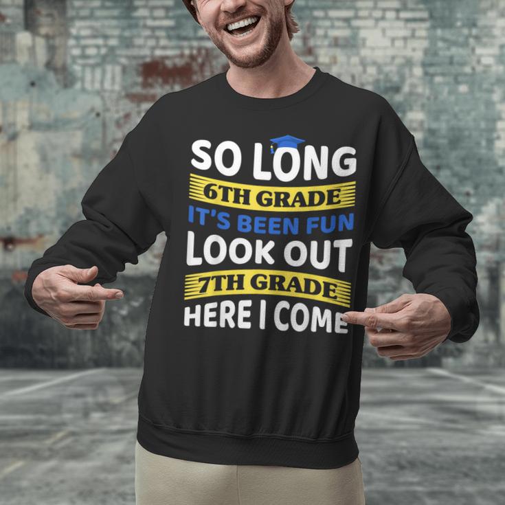 First Day School 7th Grade 6th Grade Graduation Unisex Sweatshirt