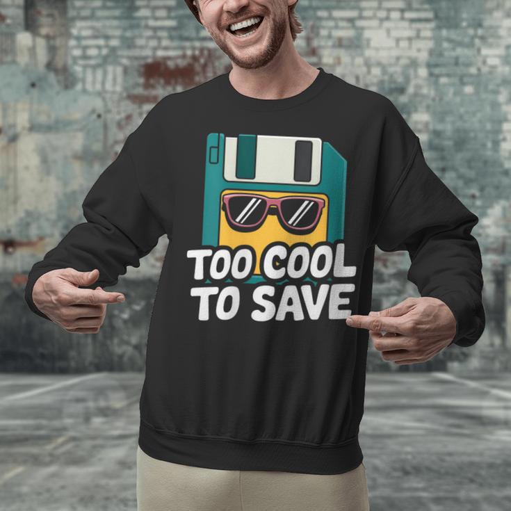 Floppy Disk Retro Tech Nostalgia Old School Computing Humor Unisex Sweatshirt Floppy Disk Retro Tech Nostalgia Old School Computing Humor Unisex Sweatshirt