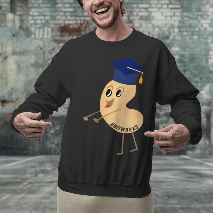 Flossing Cashew OIT For Tree Nut OIT Graduation Unisex Sweatshirt