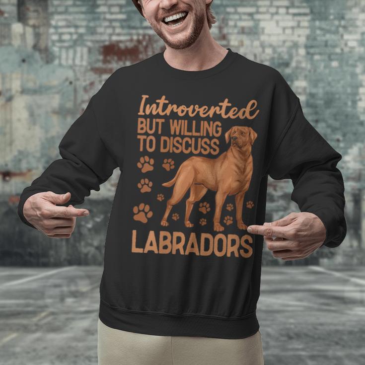 Fox Red Labrador Retriever Introvert Foxred Lab Unisex Sweatshirt Fox Red Labrador Retriever Introvert Foxred Lab Unisex Sweatshirt