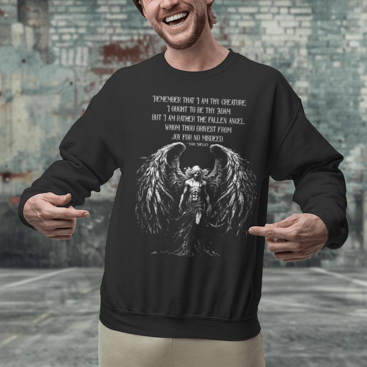 Frankenstein Quote Mary Shelley's Book For Men And Women Unisex Sweatshirt