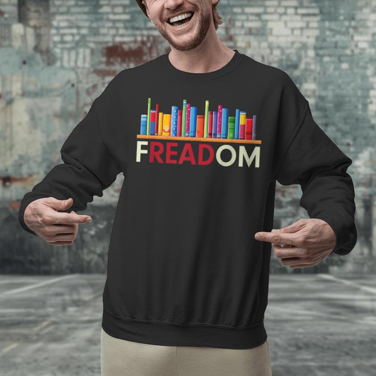 Freadom Anti-Banned Books – Read Banned Books Library Unisex Sweatshirt Freadom Anti-Banned Books – Read Banned Books Library Unisex Sweatshirt