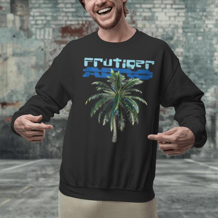 Frutiger Aero Palm Tree Y2k Aesthetic 2000s Trend Unisex Sweatshirt Frutiger Aero Palm Tree Y2k Aesthetic 2000s Trend Unisex Sweatshirt
