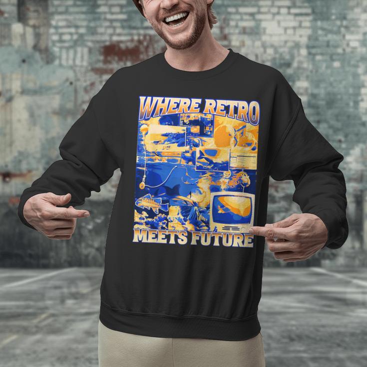 Frutiger Aero Retro Vibes Y2K 90's Vibes Unisex Sweatshirt Frutiger Aero Retro Vibes Y2K 90's Vibes Unisex Sweatshirt
