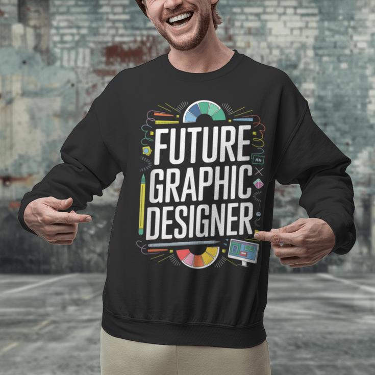 Future Graphic Er Graduation School Toddler Women Men Unisex Sweatshirt