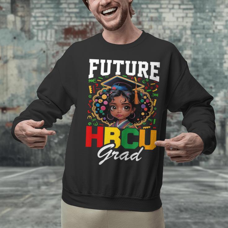Future HBCU Grad Girl HBCU Toddler Kids Graduation Unisex Sweatshirt