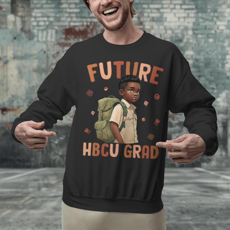 Future HBCU Grad History Month Graduation Boys Kids Unisex Sweatshirt