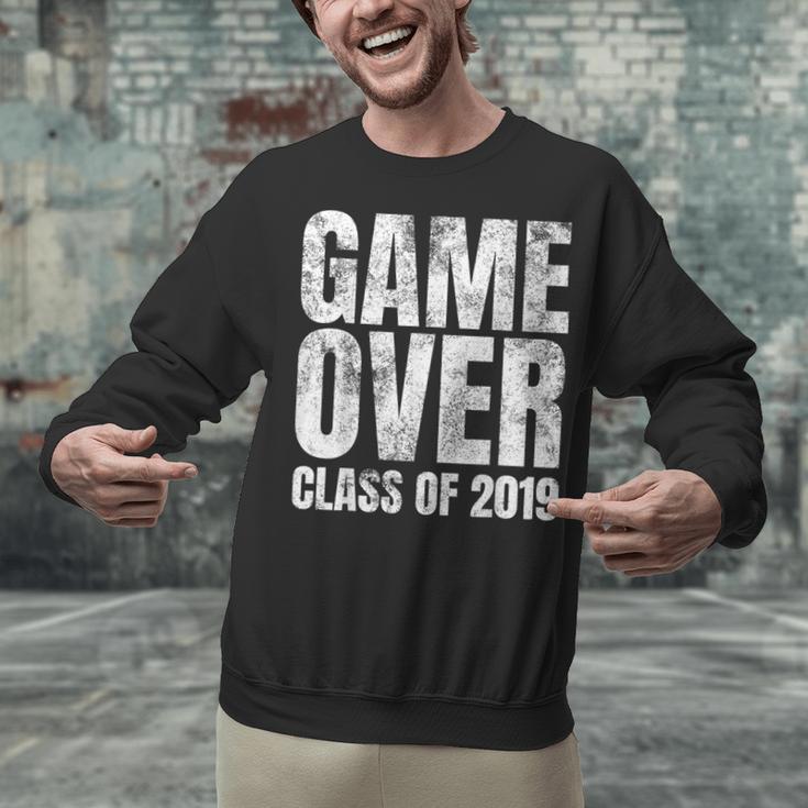 Game Over Class Of 2019 Graduation Senior T-Shirt Unisex Sweatshirt