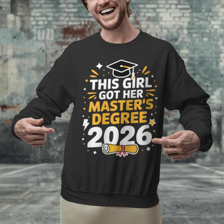 This Girl Got Her Masters Degree Graduation Mastered It 2026 Unisex Sweatshirt