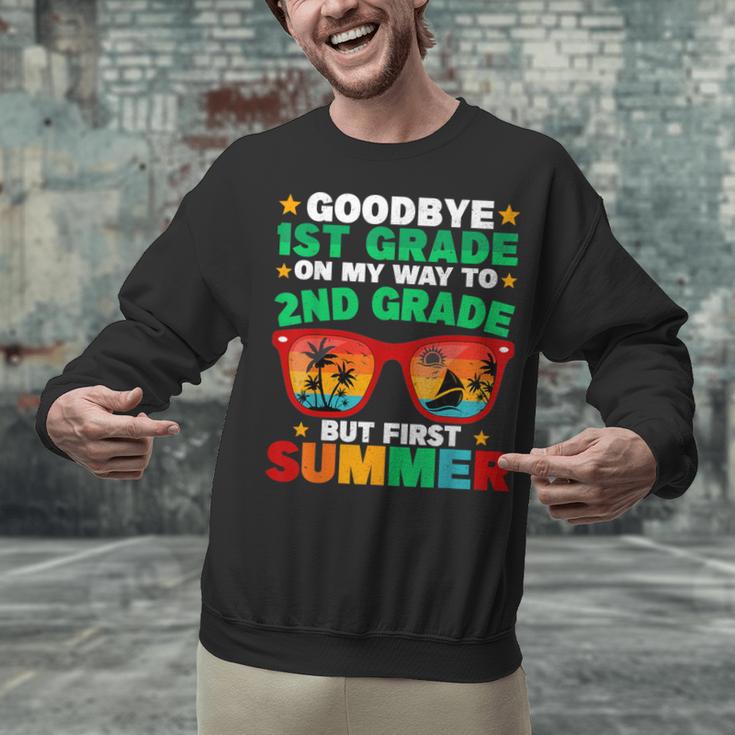 Goodbye 1st Grade First Summer Graduation Last Day Boys Unisex Sweatshirt
