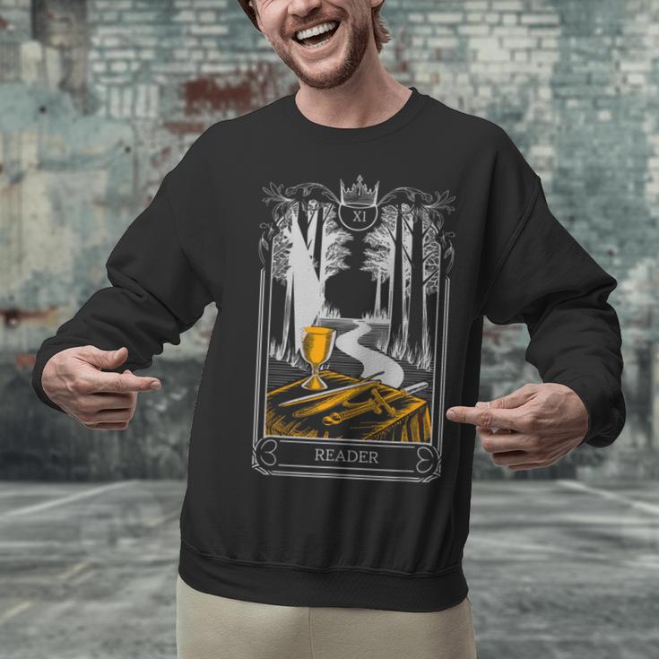 Gothic Book Lover Skeleton Unisex Sweatshirt Gothic Book Lover Skeleton Unisex Sweatshirt