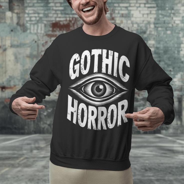 Gothic Classic Horror Thriller Book Movie Film Halloween Unisex Sweatshirt