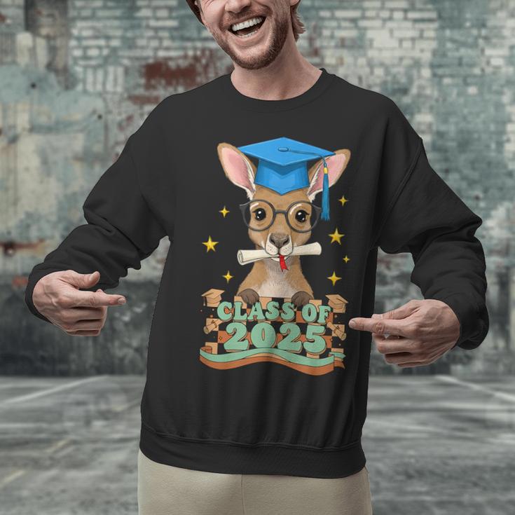 Graduate Kangaroo Class Of 2025 Kids Graduation Unisex Sweatshirt