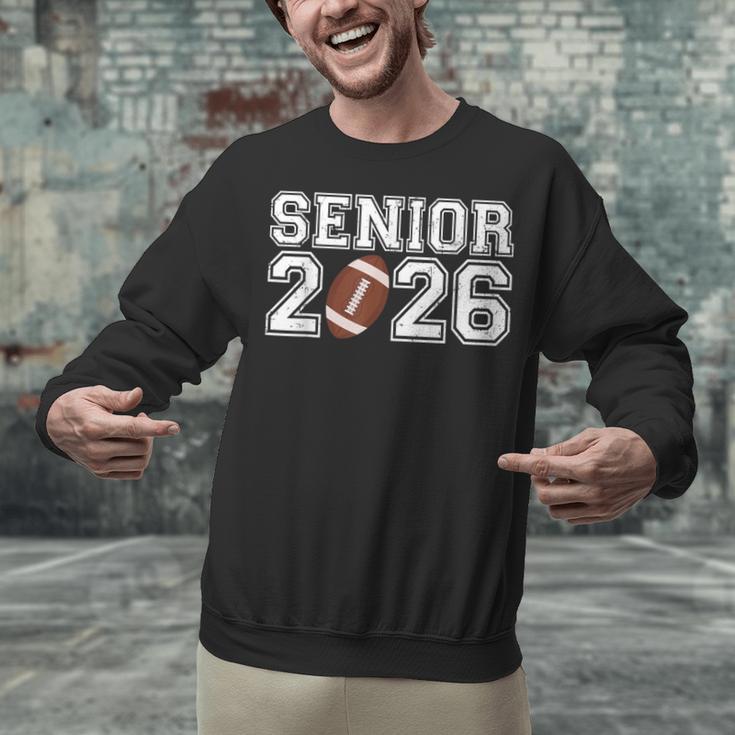 Graduate Senior Class Of 2026 Graduation American Football Unisex Sweatshirt