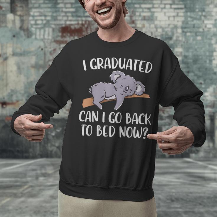 I Graduated Can I Go Back To Bed Now Koala Bear Graduation Unisex Sweatshirt