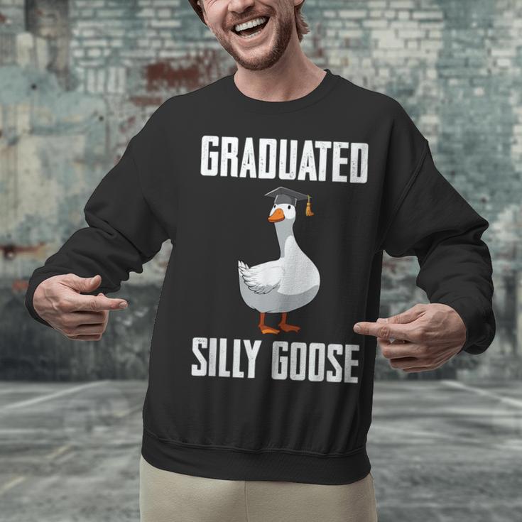 Graduated Silly Goose Student Graduation 2026 Grad Unisex Sweatshirt