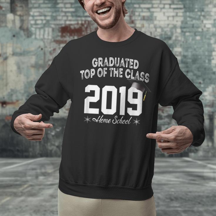 Graduated Top Of The Class 2019 Home School Graduation Shirt Unisex Sweatshirt