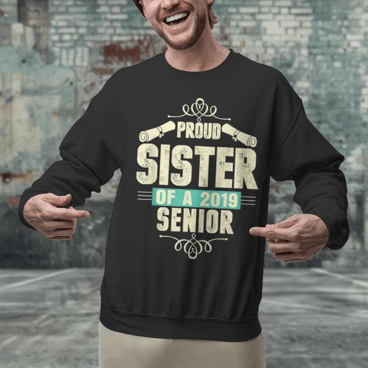 Graduation 2019 TShirt Proud Sister Of A Senior Unisex Sweatshirt