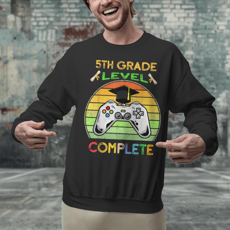 Graduation 5th Grade Level Complete Gamer Class 2021 Gaming Unisex Sweatshirt
